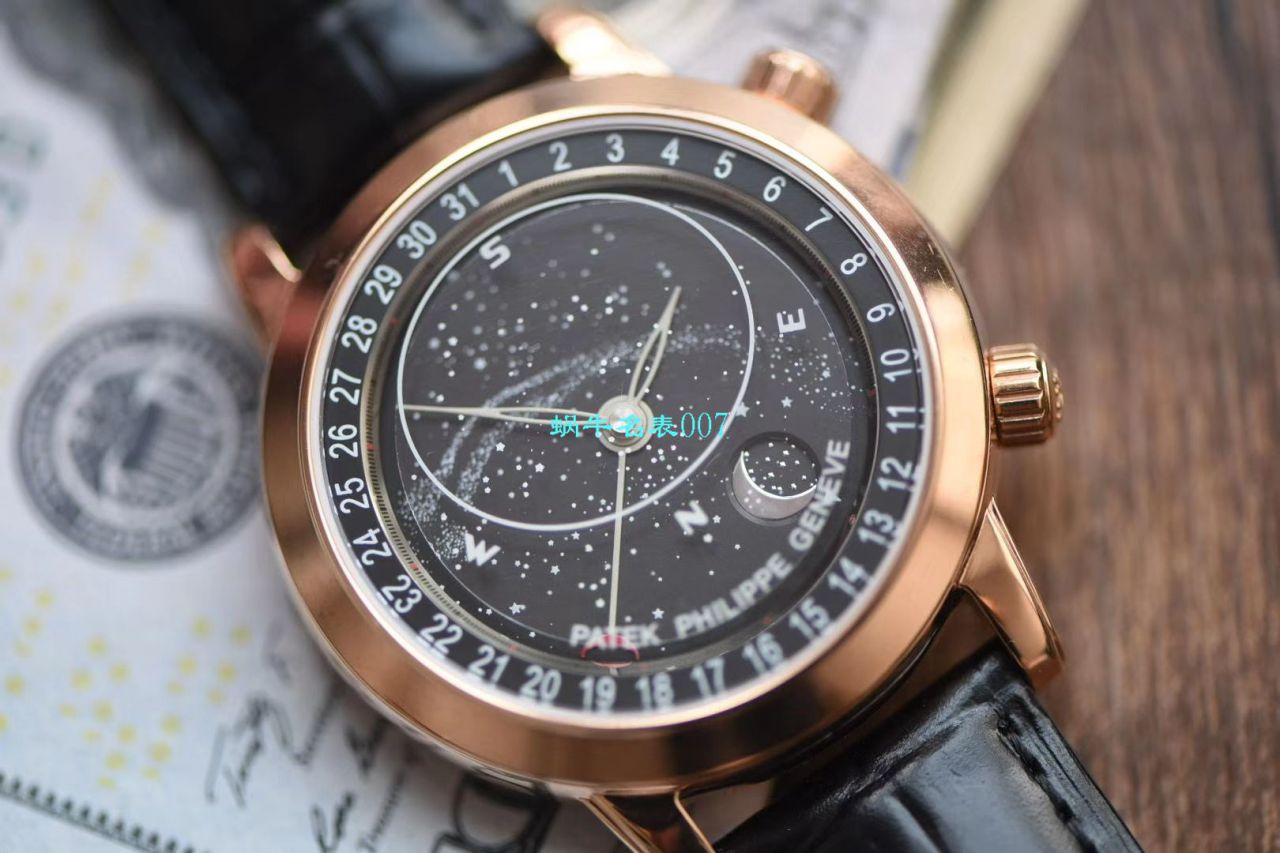 【台湾 Factory  PATEK PHILIPPE 星空多少钱】 PATEK PHILIPPE 超级复杂功能计时 Replica Copy 6102R-001 wrist watches  / BD239