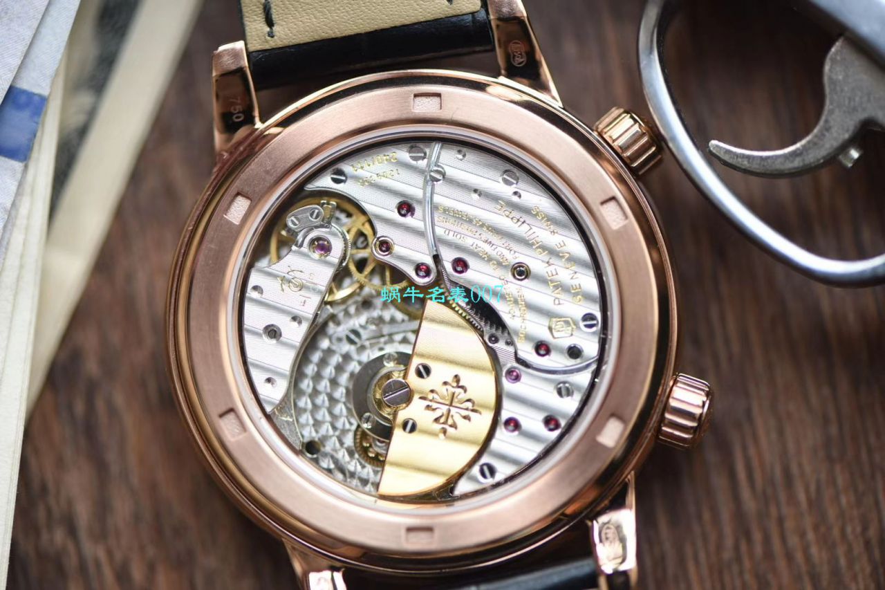 【台湾 Factory  PATEK PHILIPPE 星空多少钱】 PATEK PHILIPPE 超级复杂功能计时 Replica Copy 6102R-001 wrist watches  / BD239