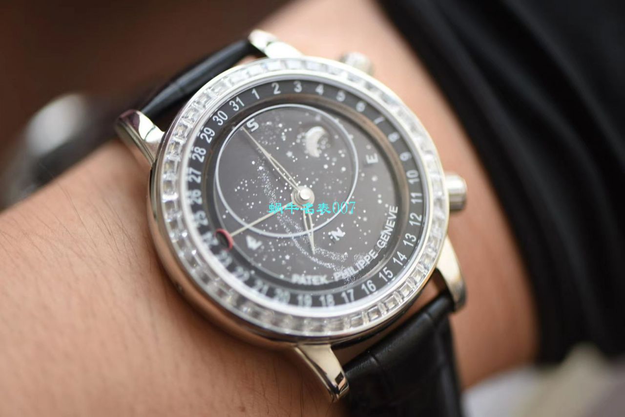 【台湾 Factory  PATEK PHILIPPE 星空多少钱】 PATEK PHILIPPE 超级复杂功能计时 Replica Copy 6102R-001 wrist watches  / BD239