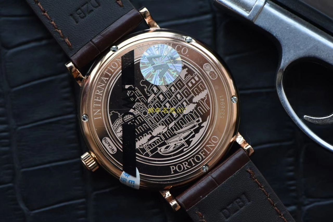 【 Video analysis V7 Factory 官网莫桑石钻版本】 Perfect  Replica Copy  IWC 柏涛菲诺系列 IW356516 自动机械男表 / WG510