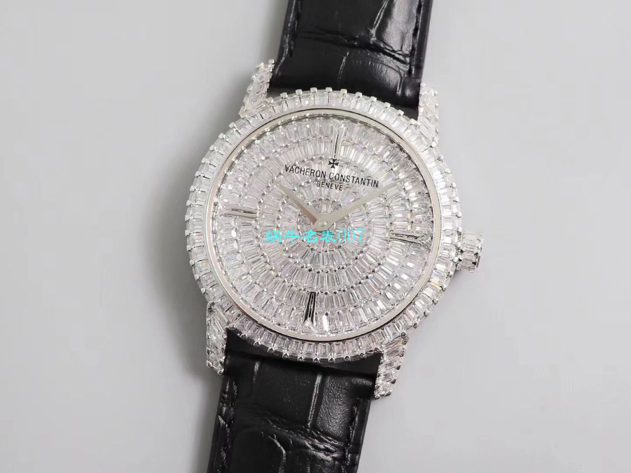 【DM Factory 又一奢华精品镶嵌308颗奢华方钻】Vacheron Constantin  传袭 Replica TRADITIONNELLE系列82760/000G-9852男士 wrist watches  / JS210
