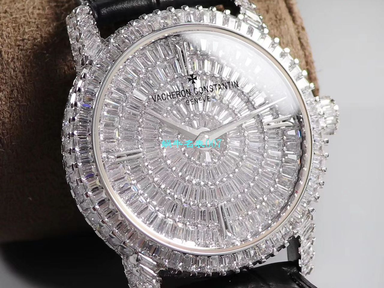 【DM Factory 又一奢华精品镶嵌308颗奢华方钻】Vacheron Constantin  传袭 Replica TRADITIONNELLE系列82760/000G-9852男士 wrist watches  / JS210