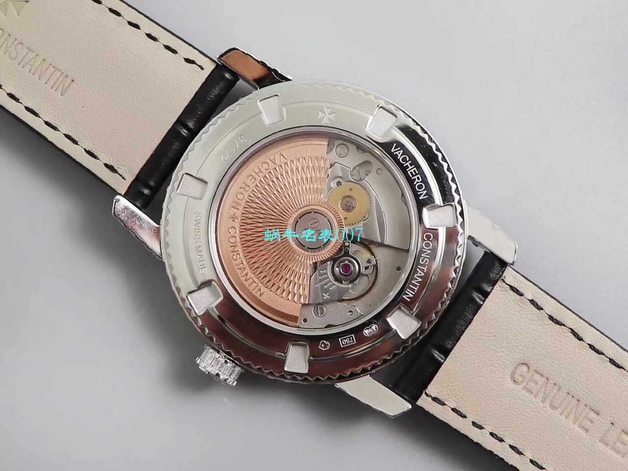 【DM Factory 又一奢华精品镶嵌308颗奢华方钻】Vacheron Constantin  传袭 Replica TRADITIONNELLE系列82760/000G-9852男士 wrist watches  / JS210