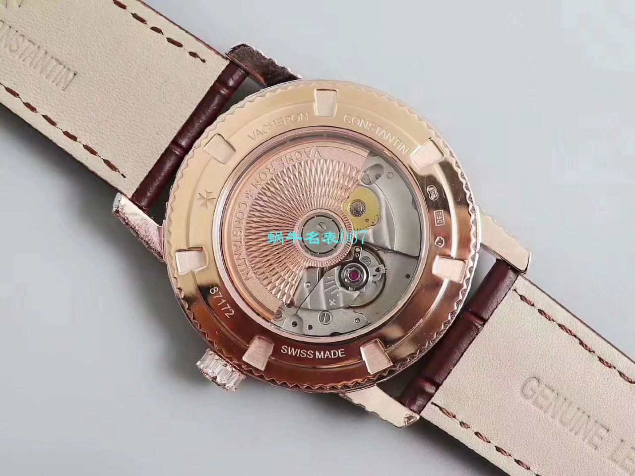 【DM Factory 又一奢华精品镶嵌308颗奢华方钻】Vacheron Constantin  传袭 Replica TRADITIONNELLE系列82760/000G-9852男士 wrist watches  / JS210