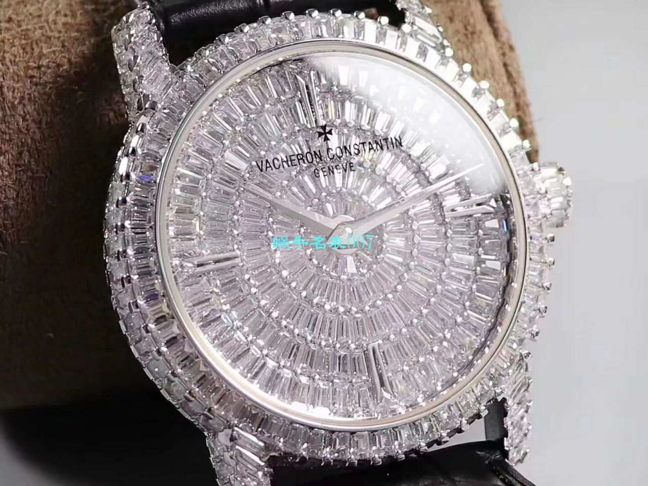 【DM Factory 又一奢华精品镶嵌308颗奢华方钻】Vacheron Constantin  传袭 Replica TRADITIONNELLE系列82760/000G-9852男士 wrist watches  / JS210