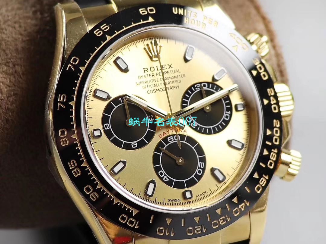 N Factory  Ditongna 新品金迪余文乐同款全新订制版 Rolex  Replica Copy  Ditongna 超级Cal.4130自动上链 Movement  / R521