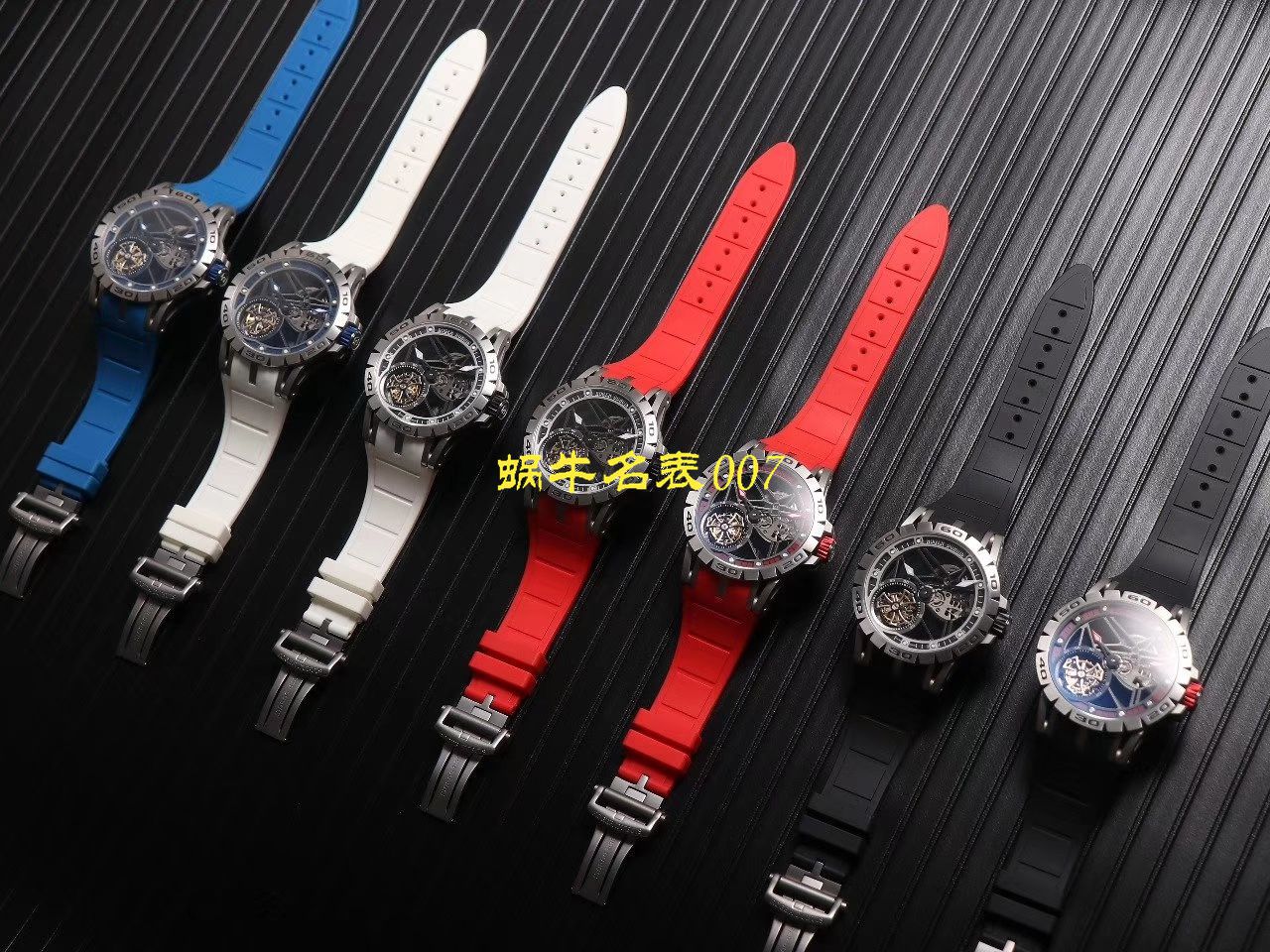 JB Factory 罗杰杜彼Excalibur Spidr（王者系列） top  Replica Copy RDDBEX0545，RDDBEX0546，RDDBEX0479 Tourbillon  wrist watches  / LJ057