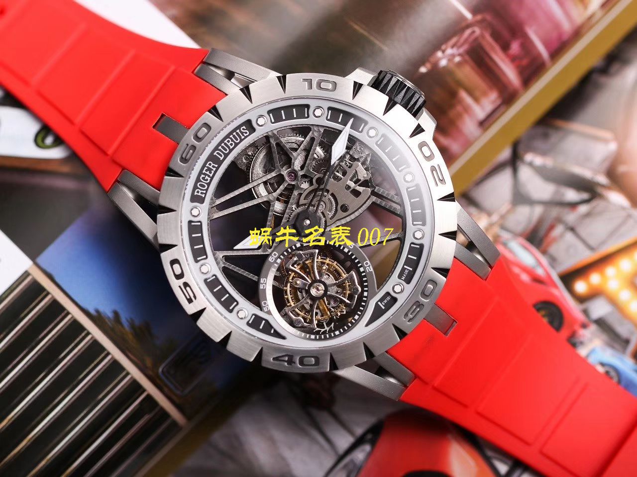 JB Factory 罗杰杜彼Excalibur Spidr（王者系列） top  Replica Copy RDDBEX0545，RDDBEX0546，RDDBEX0479 Tourbillon  wrist watches  / LJ057