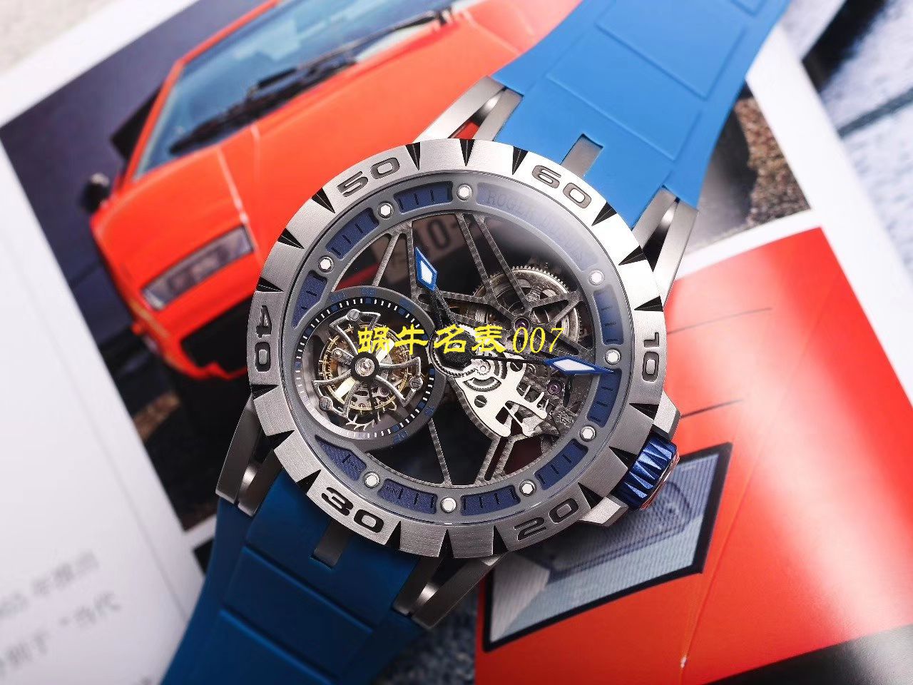 JB Factory 罗杰杜彼Excalibur Spidr（王者系列） top  Replica Copy RDDBEX0545，RDDBEX0546，RDDBEX0479 Tourbillon  wrist watches  / LJ057