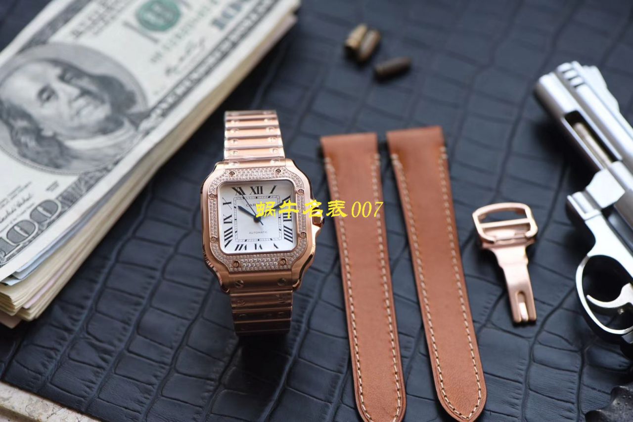 【V6 Factory  Cartier  Replica 表 Replica 女装】 Cartier   Santos  SANTOS系列WJSA0007 wrist watches  / K238