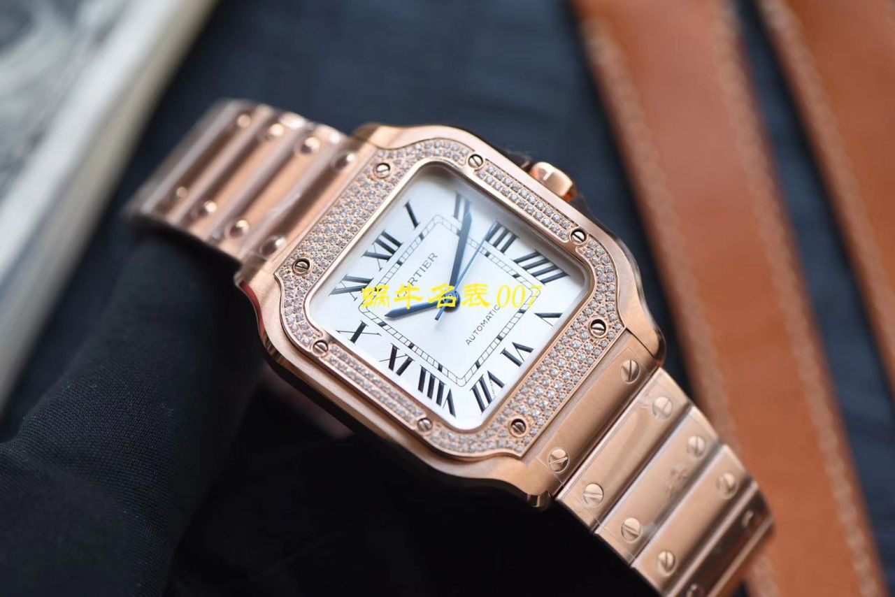 【V6 Factory  Cartier  Replica 表 Replica 女装】 Cartier   Santos  SANTOS系列WJSA0007 wrist watches  / K238