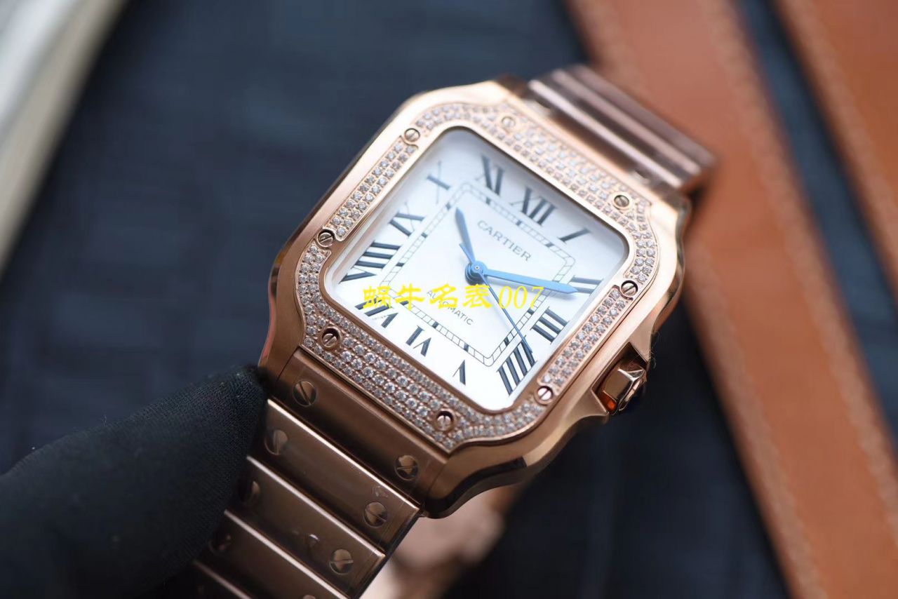 【V6 Factory  Cartier  Replica 表 Replica 女装】 Cartier   Santos  SANTOS系列WJSA0007 wrist watches  / K238