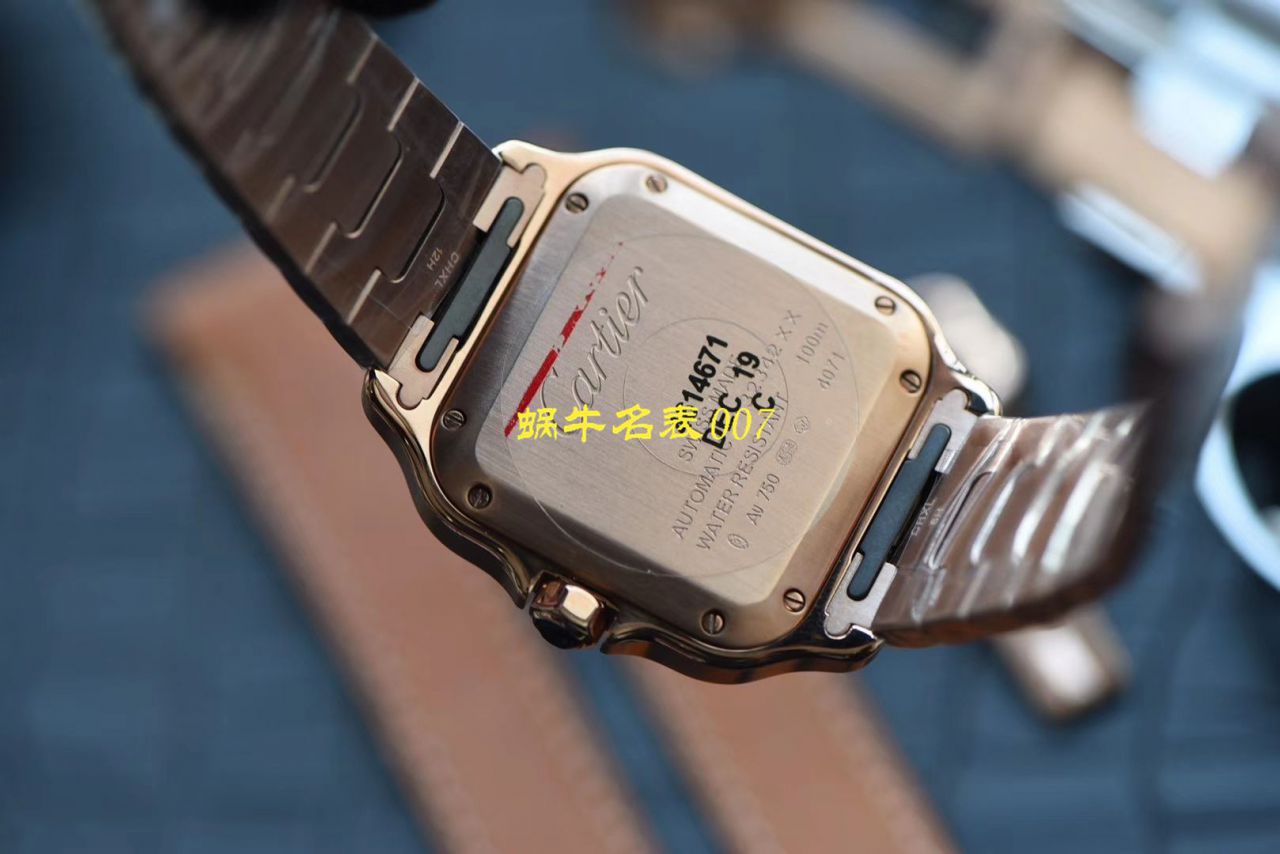 【V6 Factory  Cartier  Replica 表 Replica 女装】 Cartier   Santos  SANTOS系列WJSA0007 wrist watches  / K238