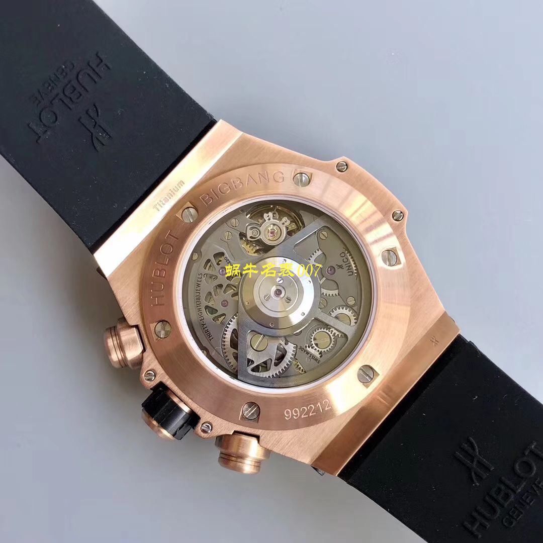 【JB Factory  Replica Watches 】 hublot BIG BANG系列411.OX.1180.RX.0904 wrist watches  / YUB075