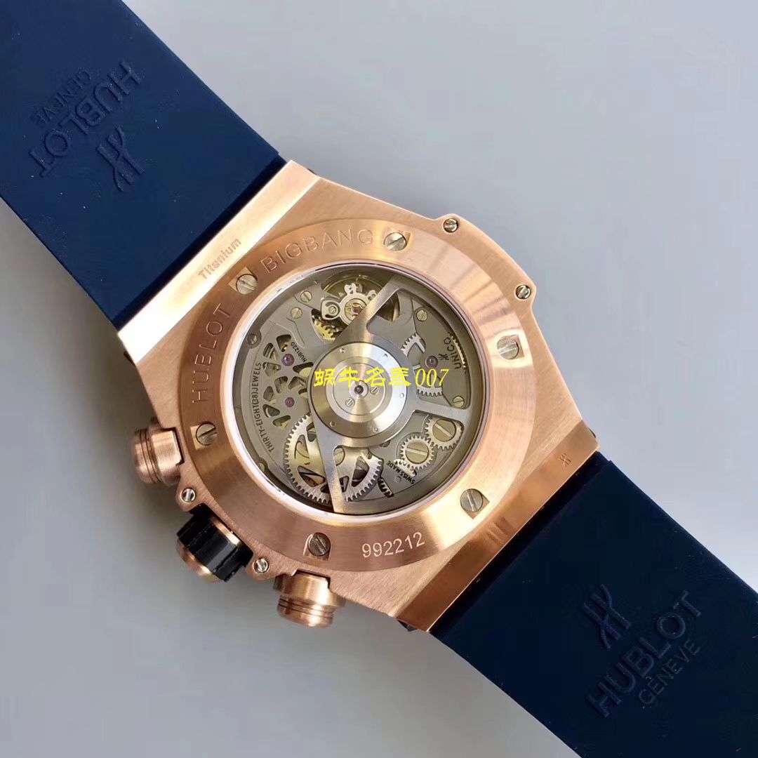 【JB Factory  Replica Watches 】 hublot BIG BANG系列411.OX.1180.RX.0904 wrist watches  / YUB075