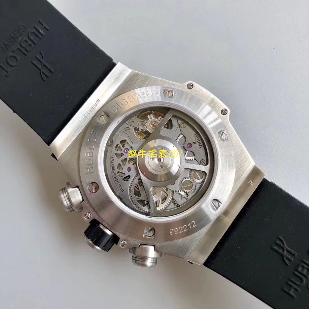 【JB Factory  Replica Watches 】 hublot BIG BANG系列411.OX.1180.RX.0904 wrist watches  / YUB075
