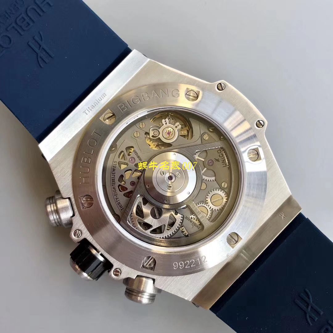 【JB Factory  Replica Watches 】 hublot BIG BANG系列411.OX.1180.RX.0904 wrist watches  / YUB075