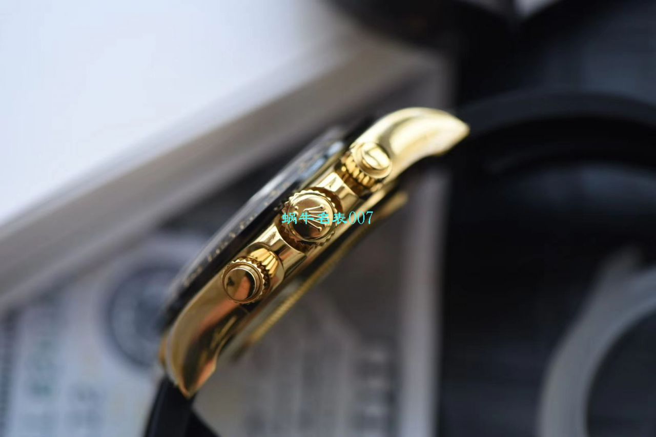 【N Factory 最新 Replica 表余文乐同款黄金熊猫迪超级4130】 Rolex  Cosmograph Daytona  Ditongna  Replica M116518ln-0048 wrist watches  / R271