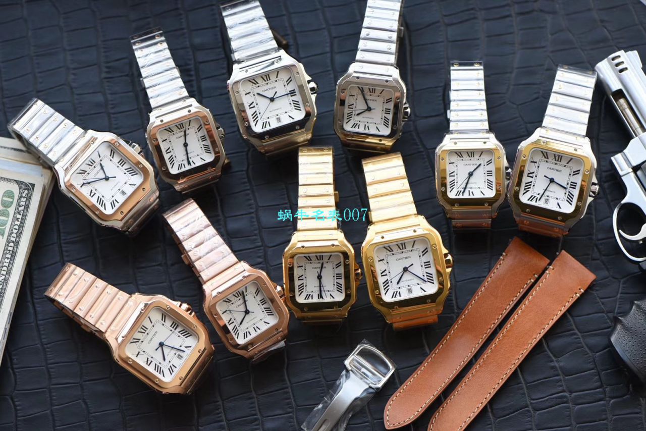 【V6 Factory  Cartier  Replica 表 Replica 女装】 Cartier   Santos  SANTOS系列WJSA0007 wrist watches  / K238
