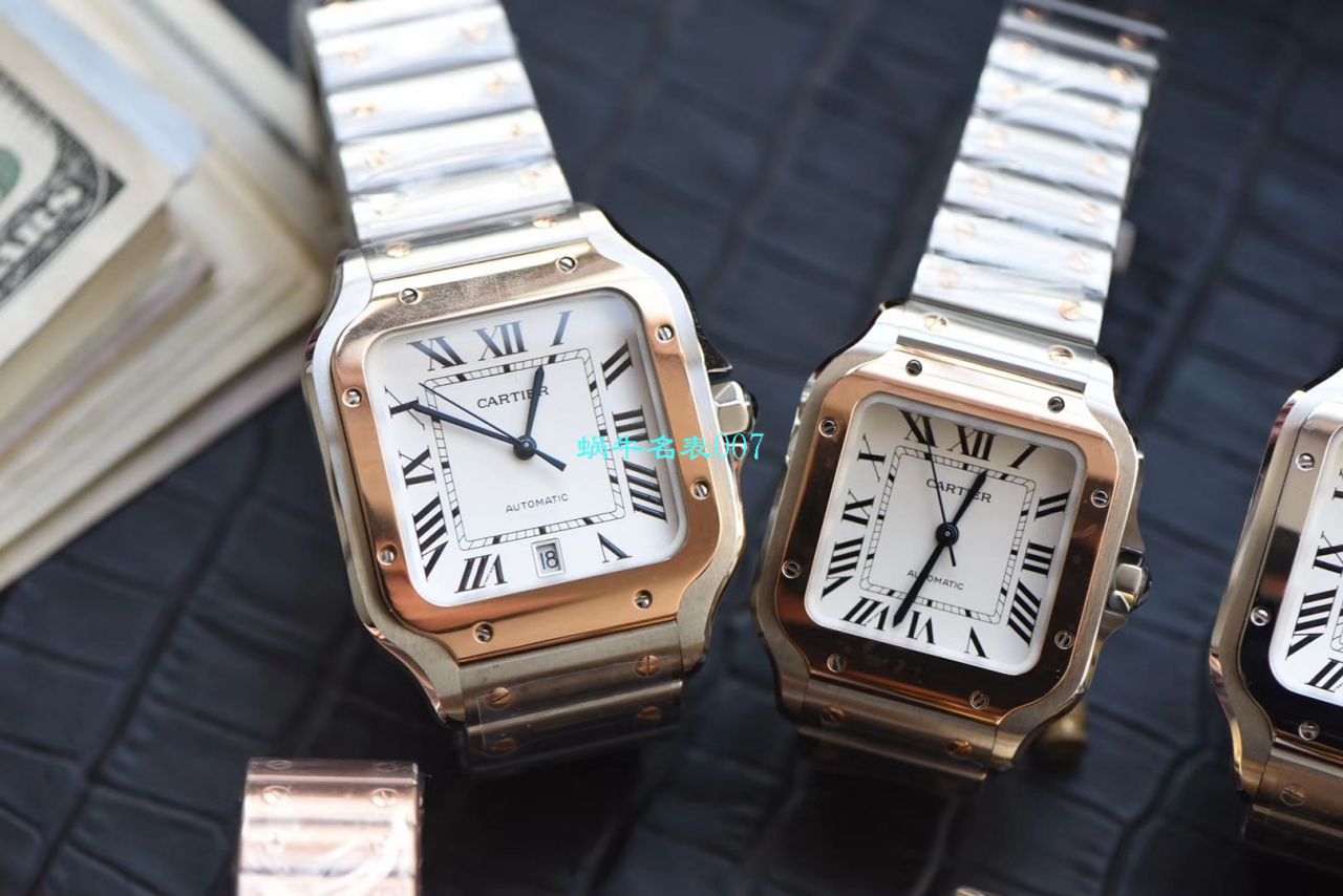 【V6 Factory  Cartier  Replica 表 Replica 女装】 Cartier   Santos  SANTOS系列WJSA0007 wrist watches  / K238