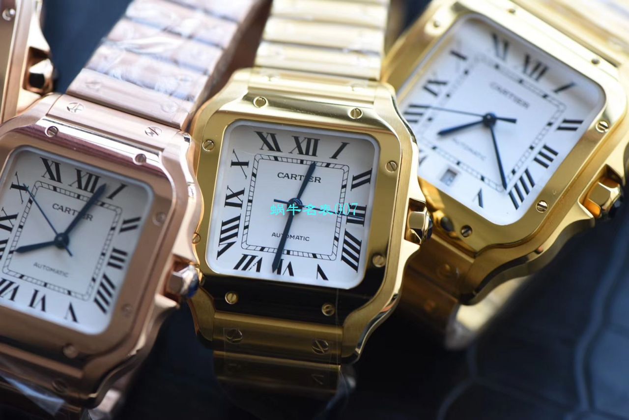【V6 Factory  Cartier  Replica 表 Replica 女装】 Cartier   Santos  SANTOS系列WJSA0007 wrist watches  / K238