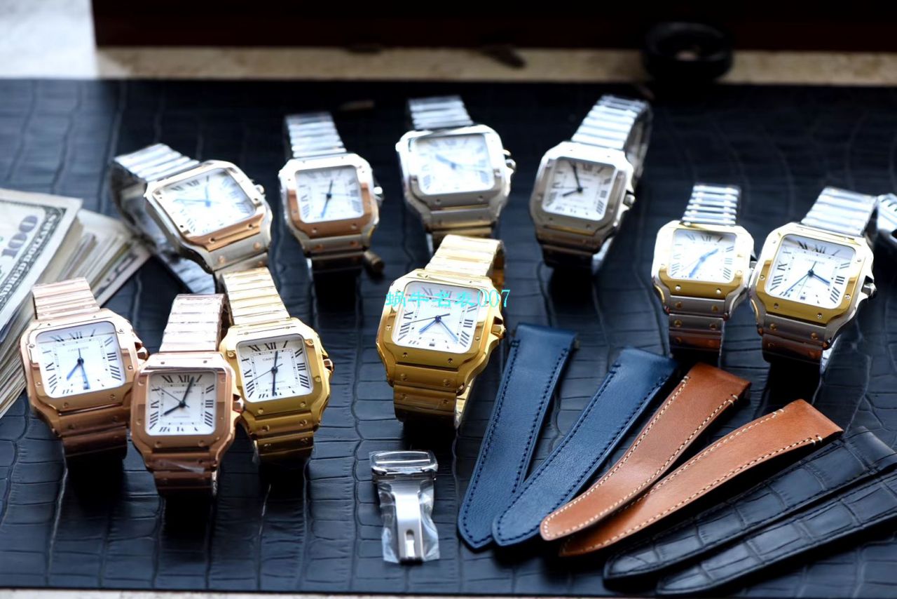 【V6 Factory  Cartier  Replica 表 Replica 女装】 Cartier   Santos  SANTOS系列WJSA0007 wrist watches  / K238