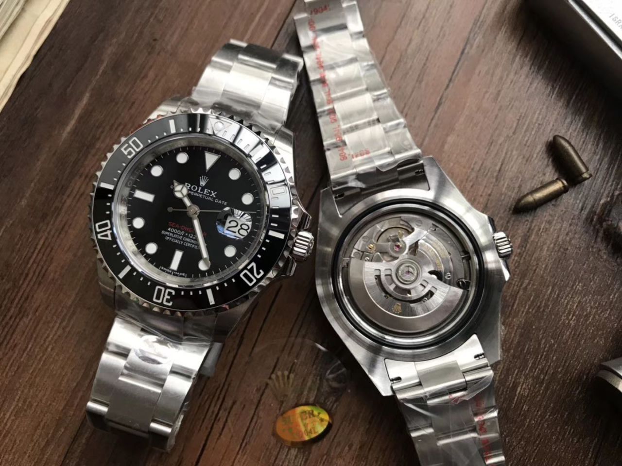 【 Video analysis N Factory 最新升级版43毫米单红鬼王】 Rolex 海使型 Replica Copy m126600-0001 wrist watches  / R269