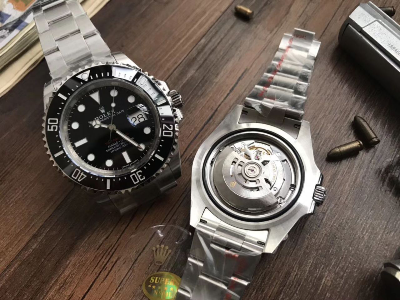 【 Video analysis N Factory 最新升级版43毫米单红鬼王】 Rolex 海使型 Replica Copy m126600-0001 wrist watches  / R269