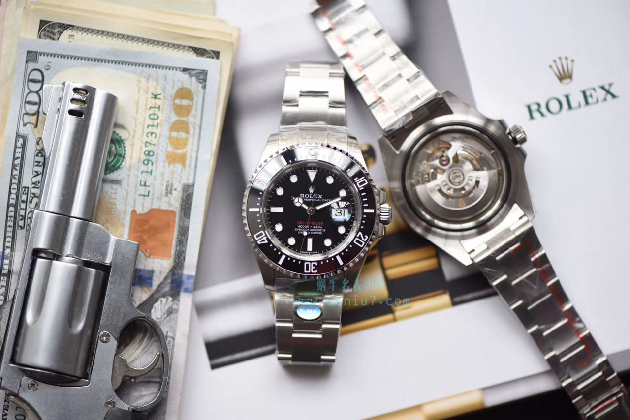 【 Video analysis N Factory 最新升级版43毫米单红鬼王】 Rolex 海使型 Replica Copy m126600-0001 wrist watches  / R269