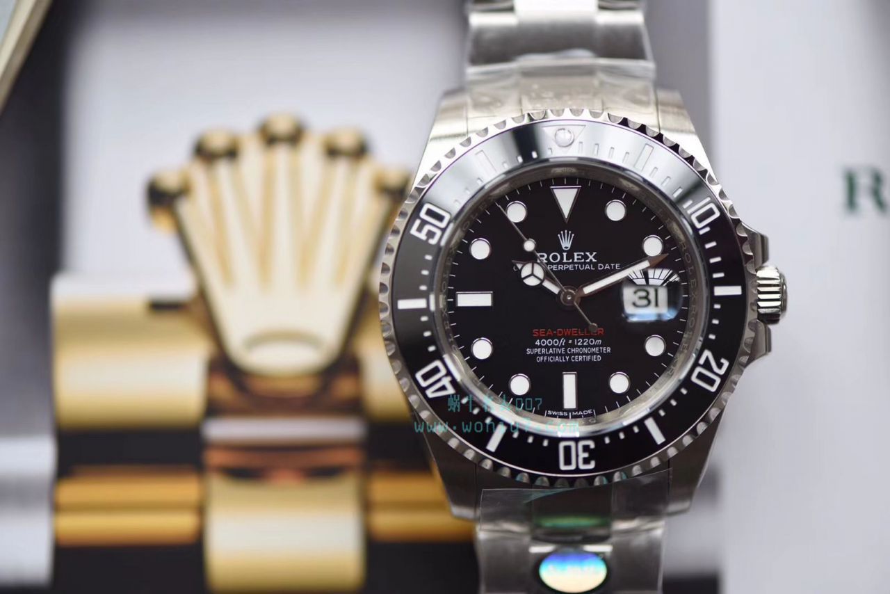 【 Video analysis N Factory 最新升级版43毫米单红鬼王】 Rolex 海使型 Replica Copy m126600-0001 wrist watches  / R269