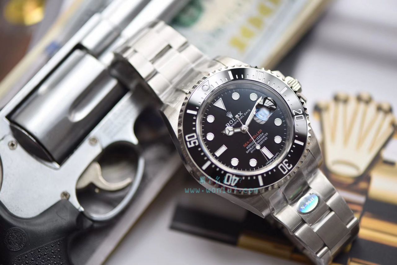 【 Video analysis N Factory 最新升级版43毫米单红鬼王】 Rolex 海使型 Replica Copy m126600-0001 wrist watches  / R269