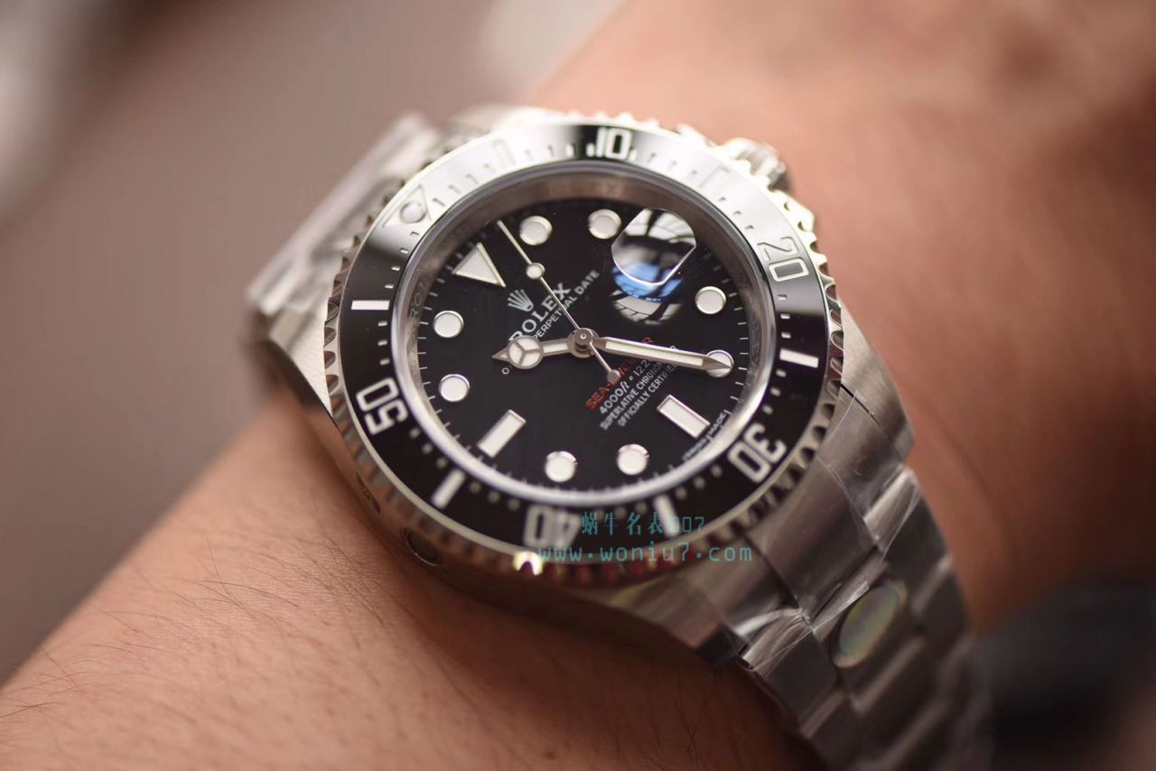 【 Video analysis N Factory 最新升级版43毫米单红鬼王】 Rolex 海使型 Replica Copy m126600-0001 wrist watches  / R269