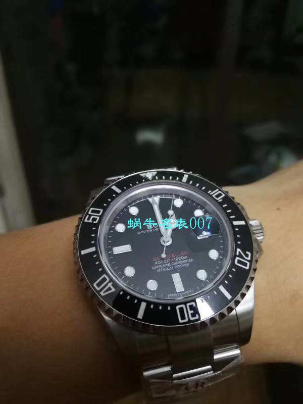 【 Video analysis N Factory 最新升级版43毫米单红鬼王】 Rolex 海使型 Replica Copy m126600-0001 wrist watches  / R269