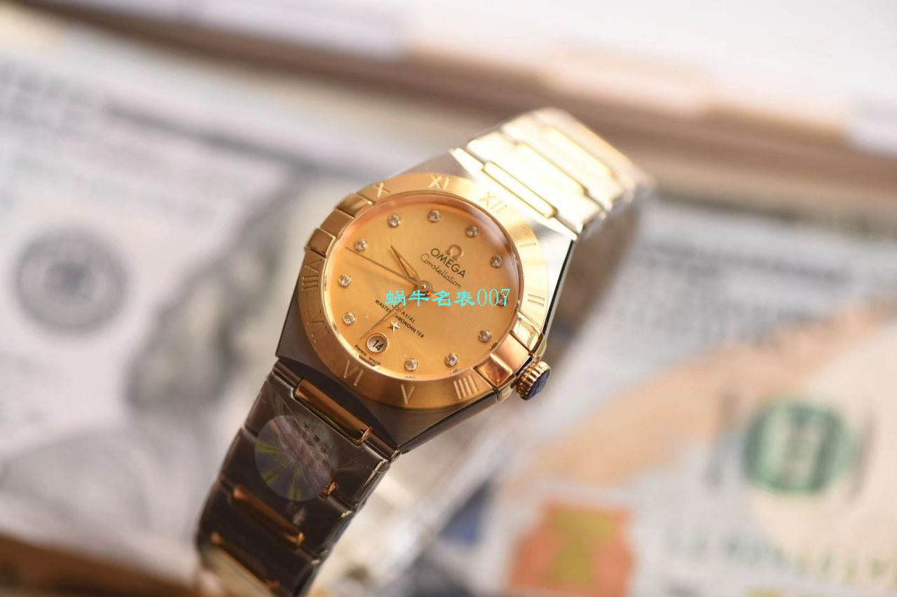 【3S抢先体验第五代OMEGA Constellation 系列】OMEGA Constellation  Replica Copy 131.25.29.20.52.001女士 wrist watches  / M658