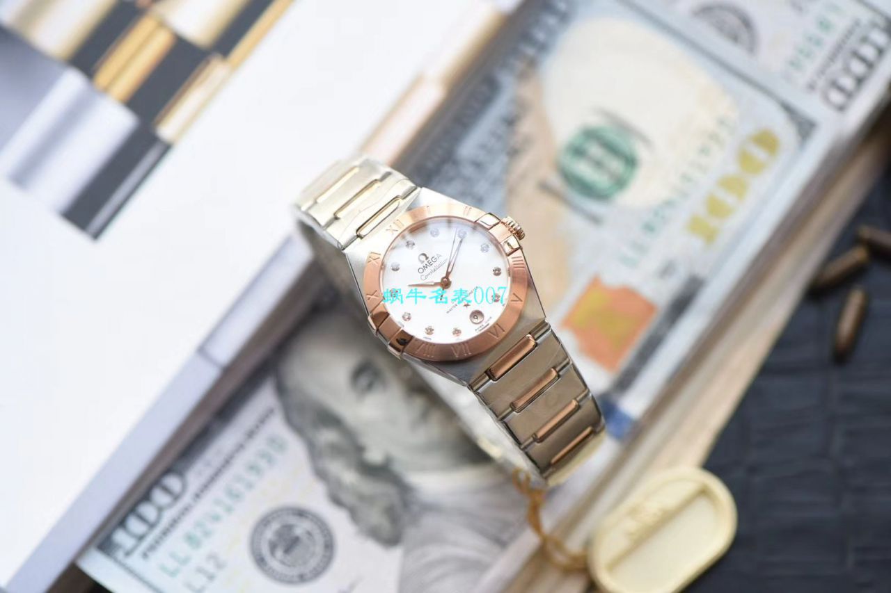 【3S抢先体验第五代OMEGA Constellation 系列】OMEGA Constellation  Replica Copy 131.25.29.20.52.001女士 wrist watches  / M658