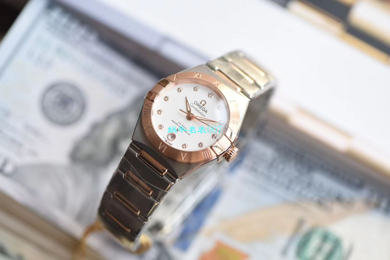 【3S抢先体验第五代OMEGA Constellation 系列】OMEGA Constellation  Replica Copy 131.25.29.20.52.001女士 wrist watches  / M658