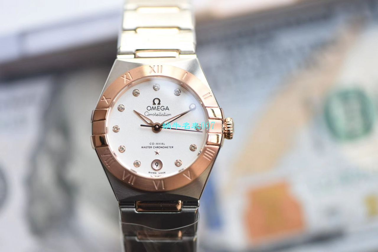 【3S抢先体验第五代OMEGA Constellation 系列】OMEGA Constellation  Replica Copy 131.25.29.20.52.001女士 wrist watches  / M658