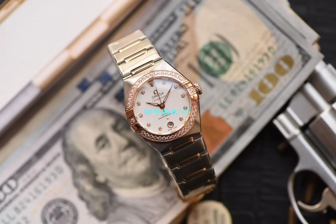 【3S抢先体验第五代OMEGA Constellation 系列】OMEGA Constellation  Replica Copy 131.25.29.20.52.001女士 wrist watches  / M658