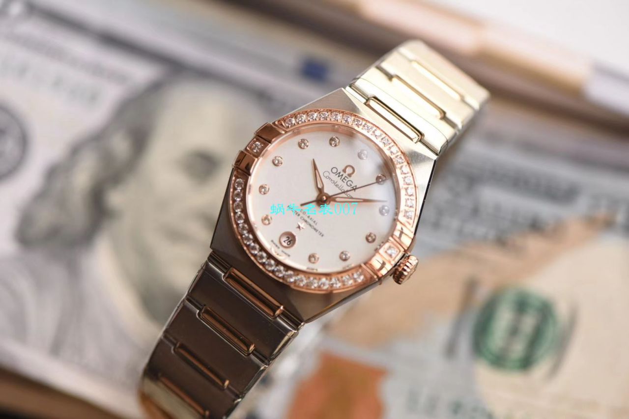 【3S抢先体验第五代OMEGA Constellation 系列】OMEGA Constellation  Replica Copy 131.25.29.20.52.001女士 wrist watches  / M658