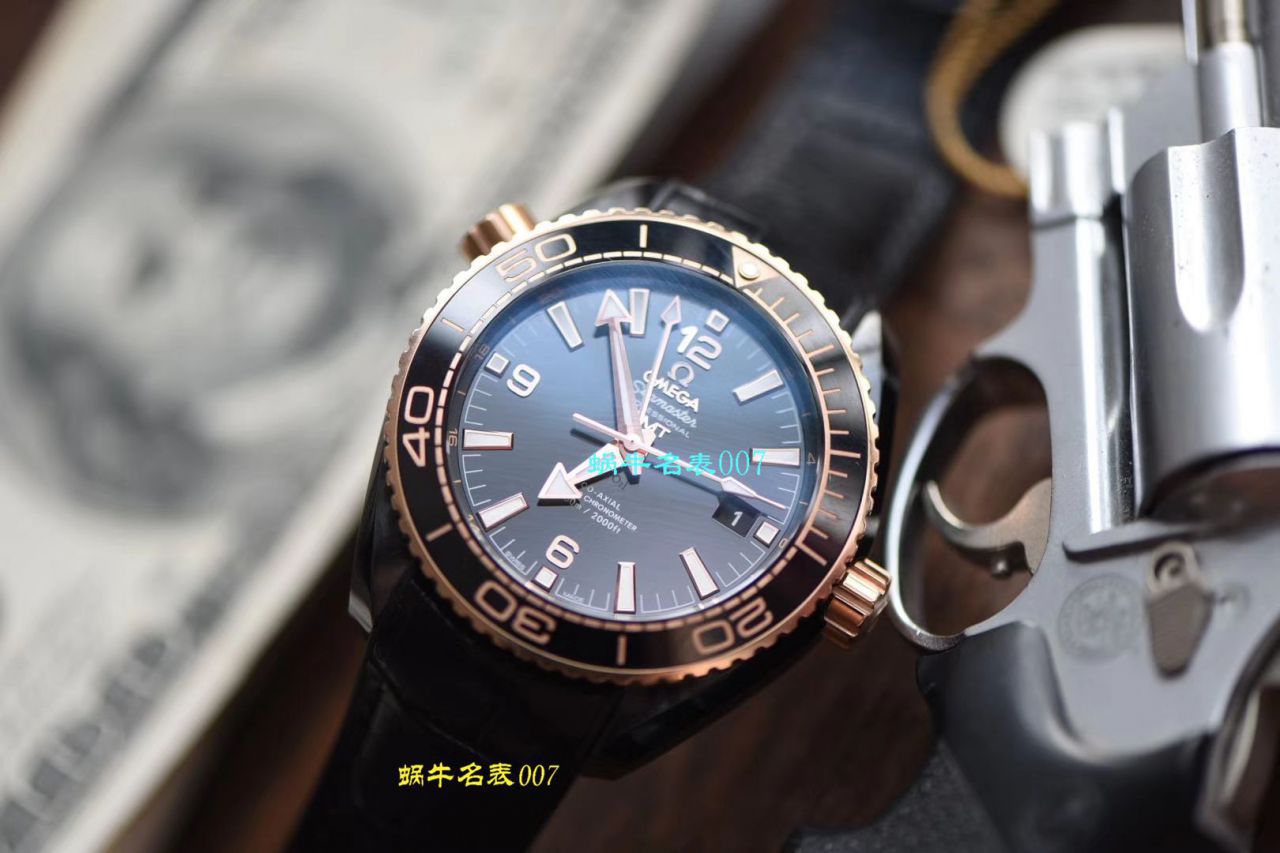【 Video analysis VS Factory 深海之黑间金之王】OMEGA海洋宇宙600米 Replica Copy  Watches 215.63.46.22.01.001 wrist watches  / M660