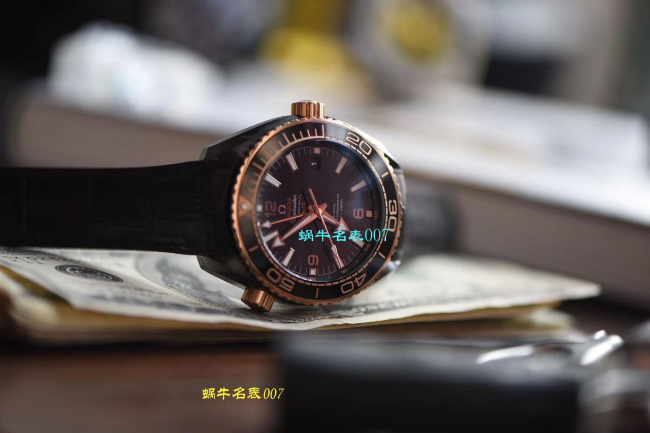 【 Video analysis VS Factory 深海之黑间金之王】OMEGA海洋宇宙600米 Replica Copy  Watches 215.63.46.22.01.001 wrist watches  / M660