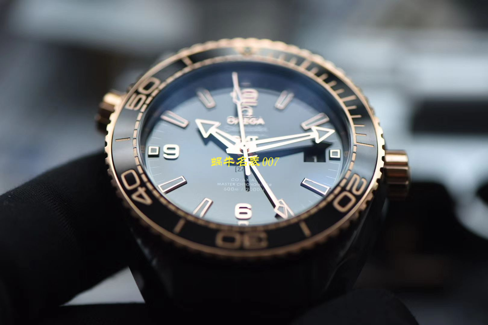 【 Video analysis VS Factory 深海之黑间金之王】OMEGA海洋宇宙600米 Replica Copy  Watches 215.63.46.22.01.001 wrist watches  / M660