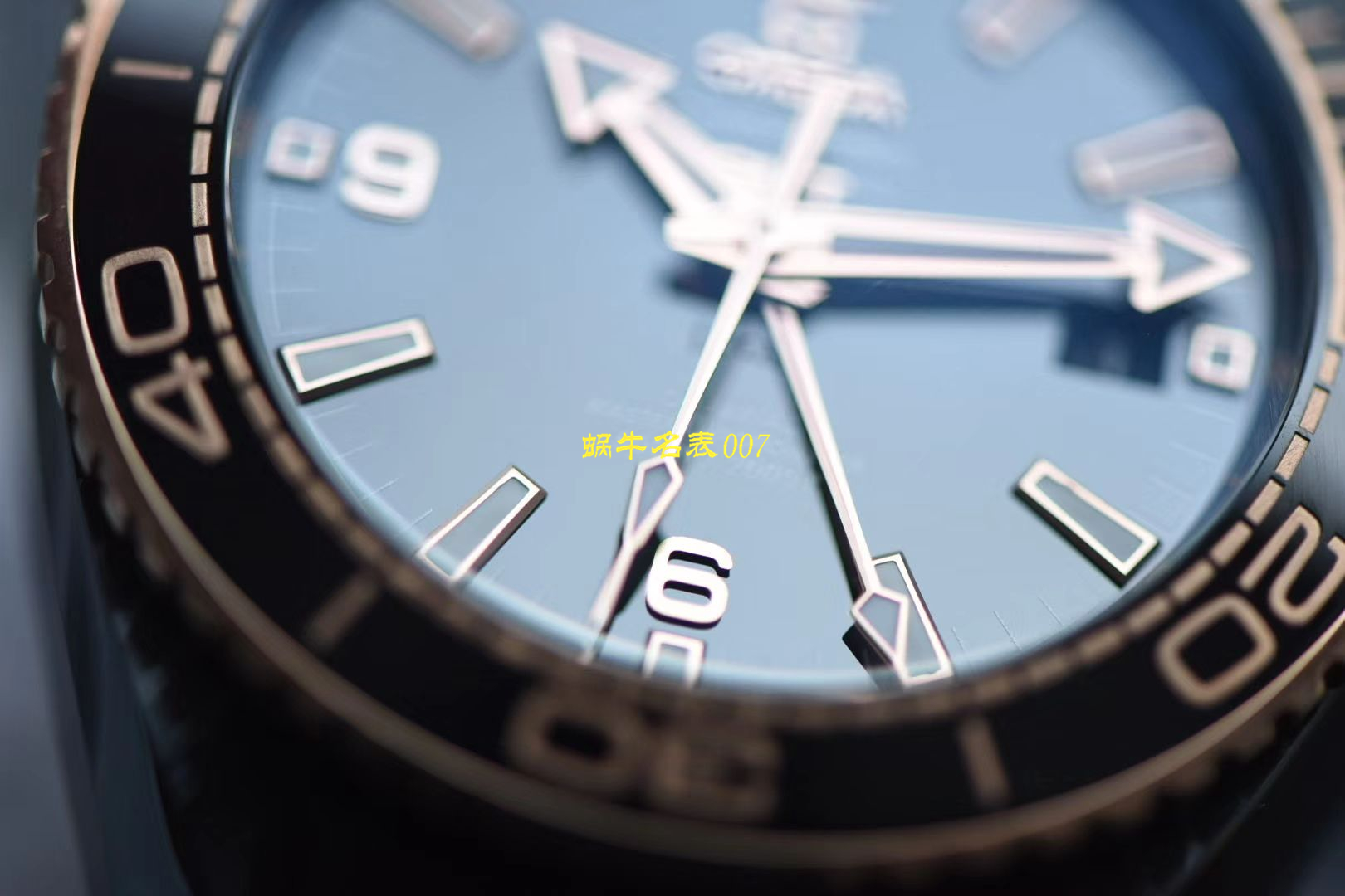 【 Video analysis VS Factory 深海之黑间金之王】OMEGA海洋宇宙600米 Replica Copy  Watches 215.63.46.22.01.001 wrist watches  / M660