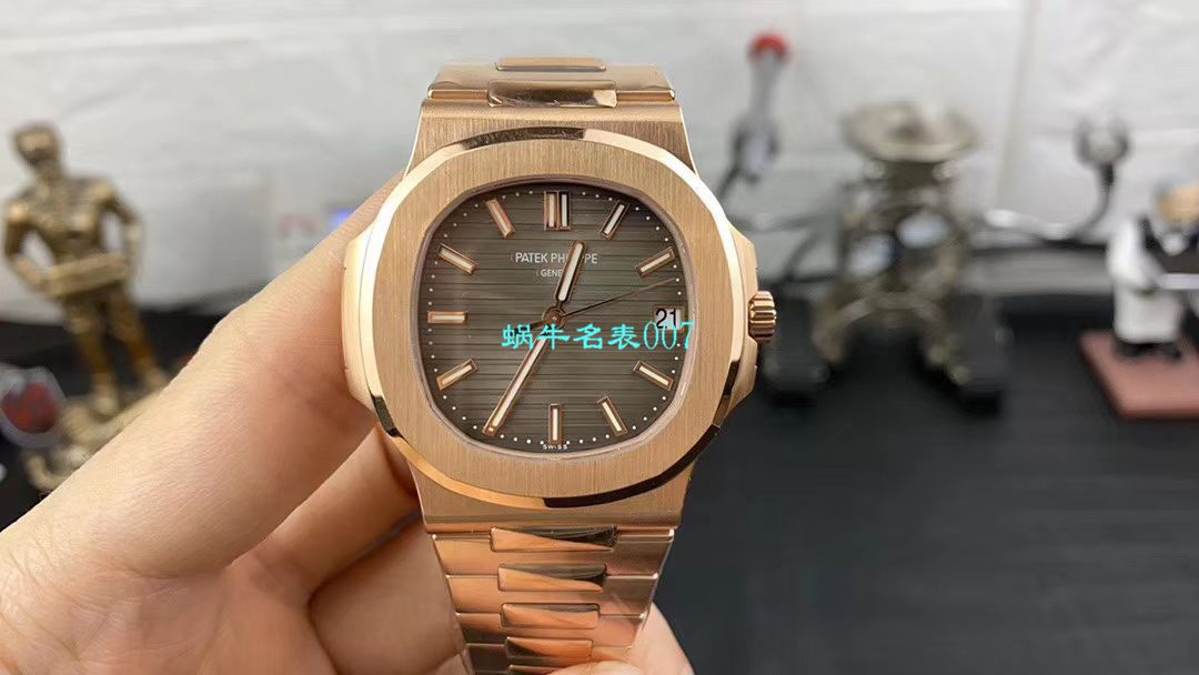 【PPF Factory  Nautilus  Replica Copy  Best 版本 Watches V2价格】 PATEK PHILIPPE 运动系列5711/1R-001 wrist watches  / BD253