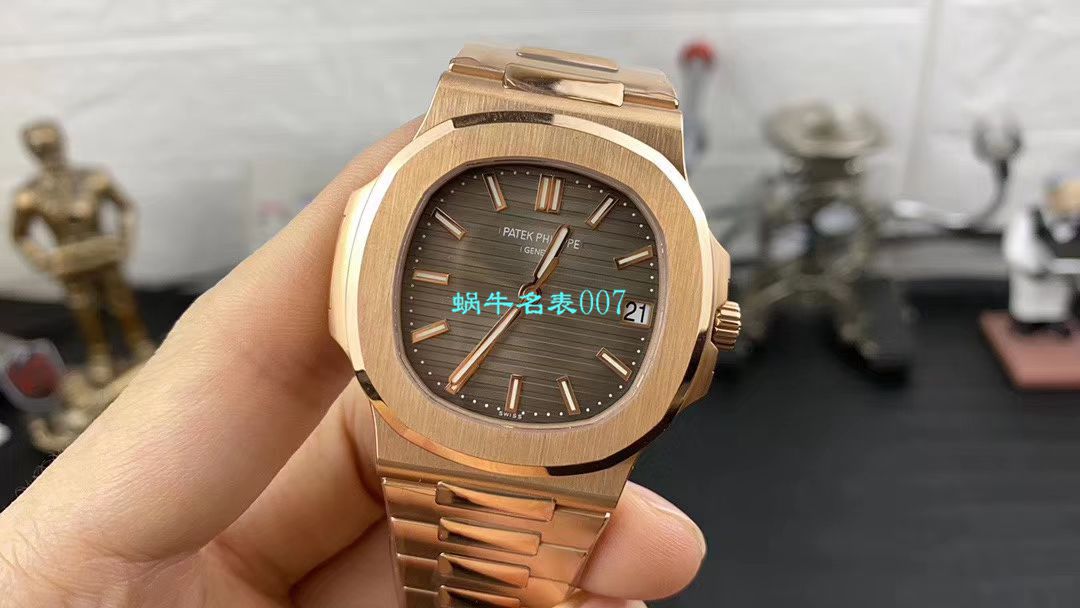 【PPF Factory  Nautilus  Replica Copy  Best 版本 Watches V2价格】 PATEK PHILIPPE 运动系列5711/1R-001 wrist watches  / BD253