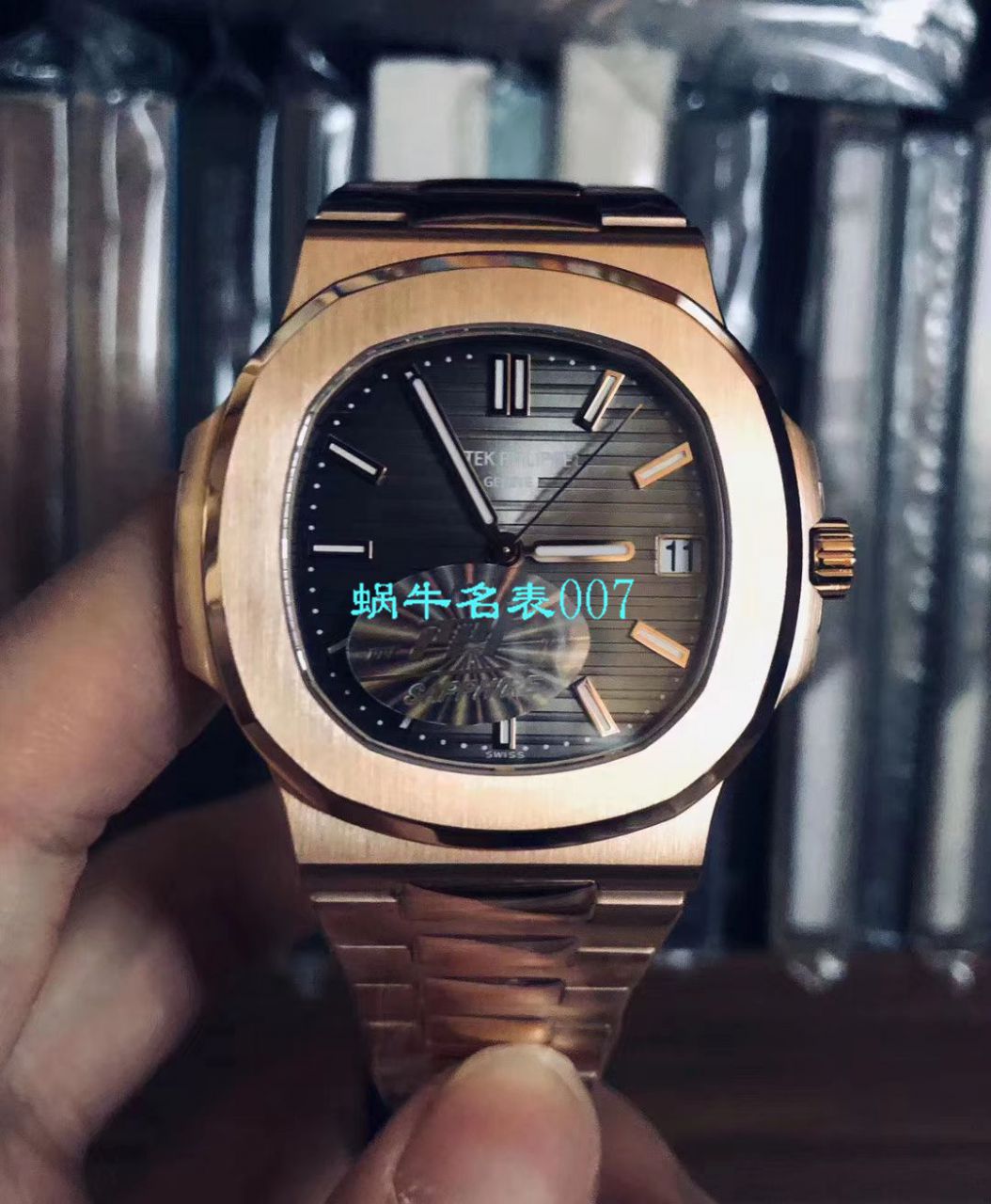 【PPF Factory  Nautilus  Replica Copy  Best 版本 Watches V2价格】 PATEK PHILIPPE 运动系列5711/1R-001 wrist watches  / BD253