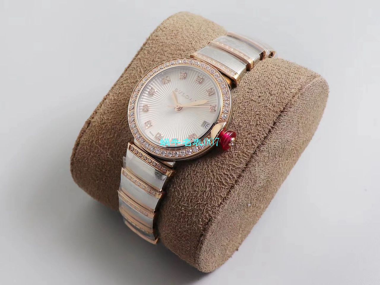 【BV Factory  Replica Copy 女士 Watches 】 BVLGARI LVCEA系列102192 LU33BSPGSPGD wrist watches  / BG031