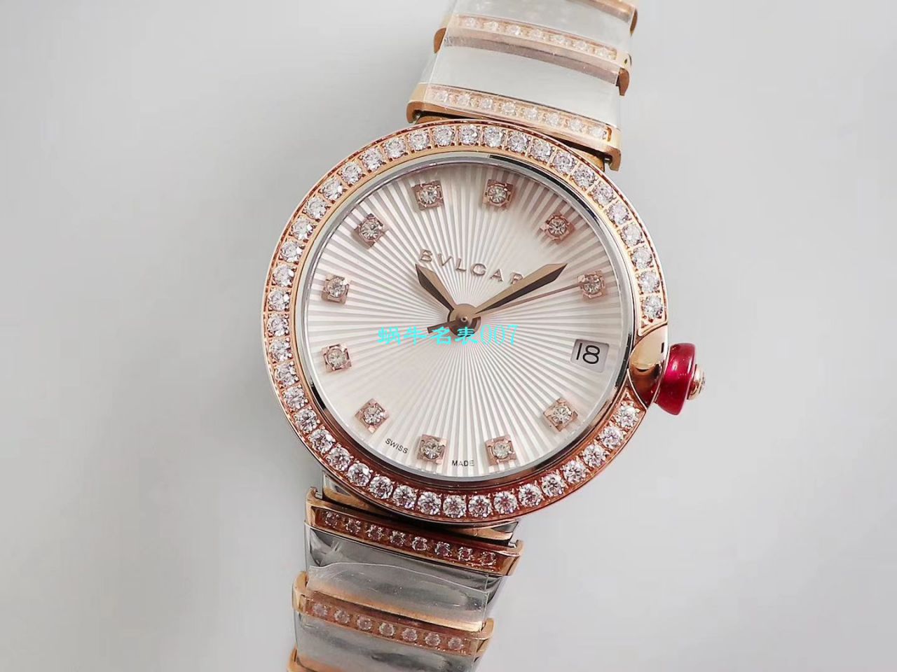 【BV Factory  Replica Copy 女士 Watches 】 BVLGARI LVCEA系列102192 LU33BSPGSPGD wrist watches  / BG031