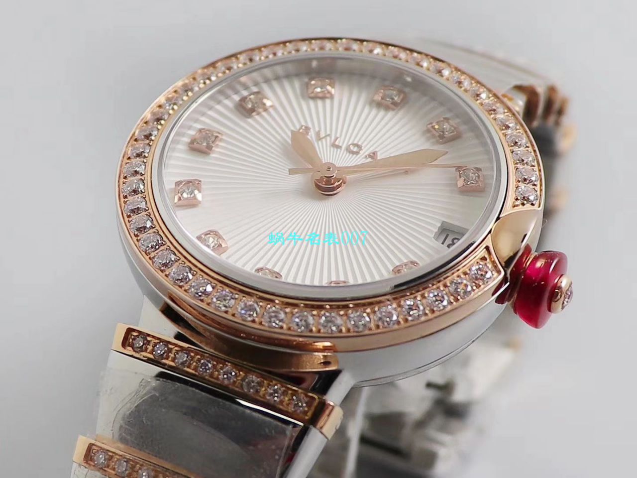 【BV Factory  Replica Copy 女士 Watches 】 BVLGARI LVCEA系列102192 LU33BSPGSPGD wrist watches  / BG031