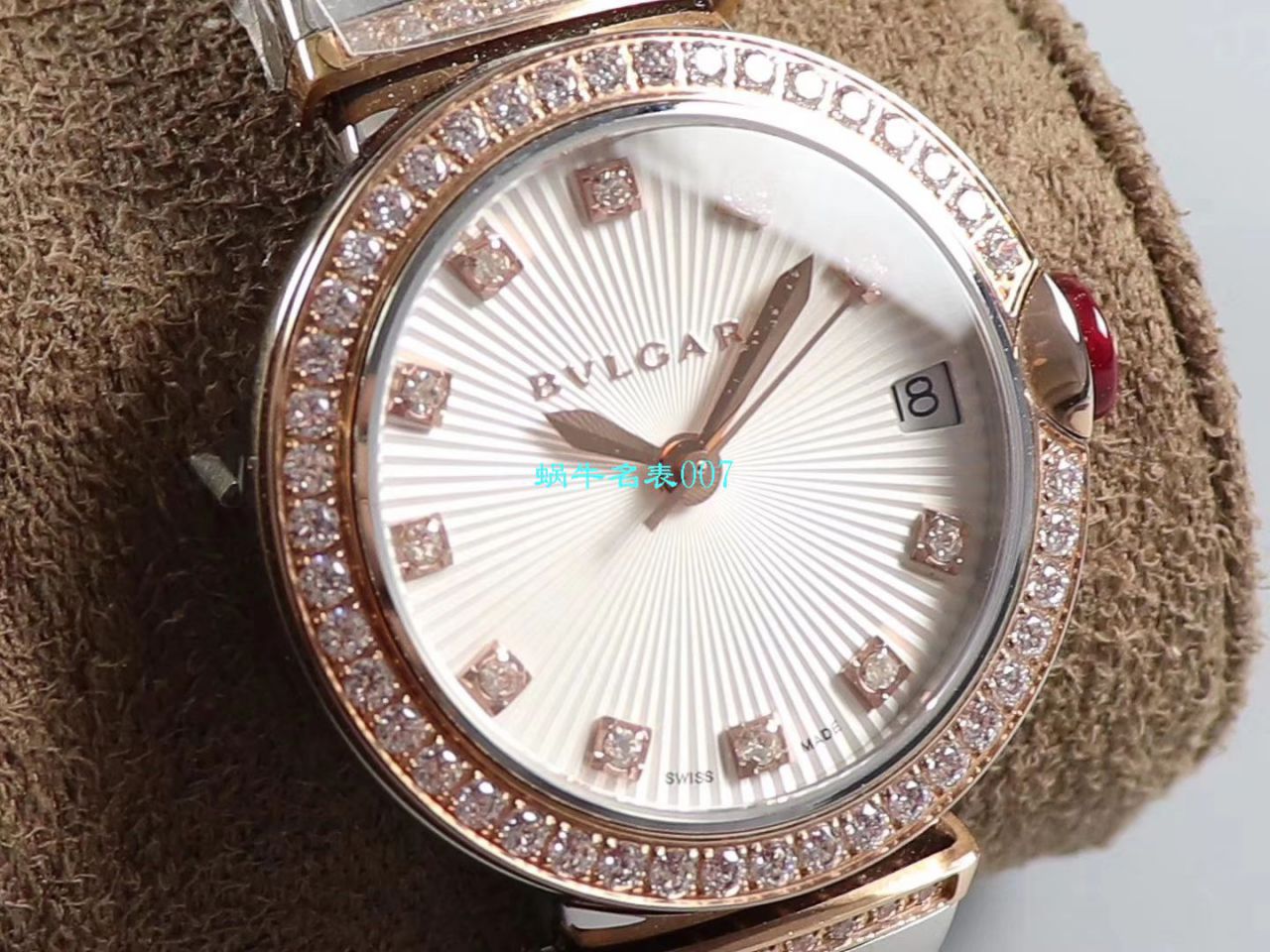 【BV Factory  Replica Copy 女士 Watches 】 BVLGARI LVCEA系列102192 LU33BSPGSPGD wrist watches  / BG031